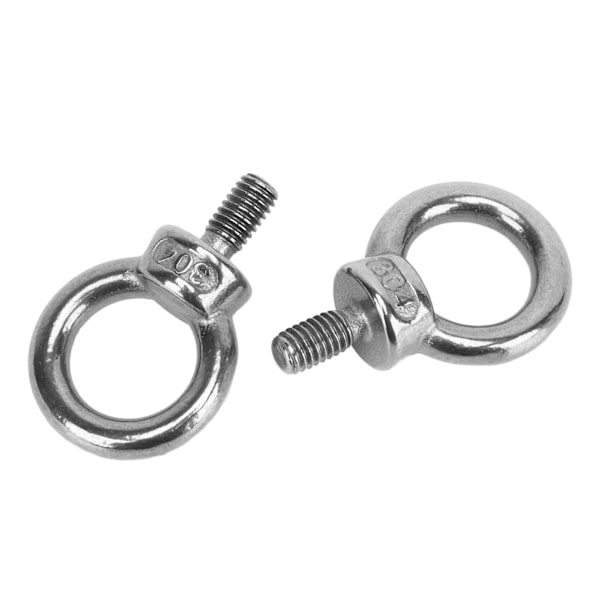 1 par rostfritt stål kajak spår montering ögle räls för kajak kanot båt bungee sladd rep