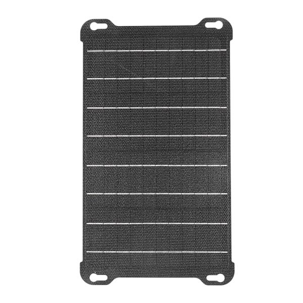 15W solpanel laddare monokristallint kisel bärbar solpanel kit med dubbla USB-utgång för bergsklättring vandring camping