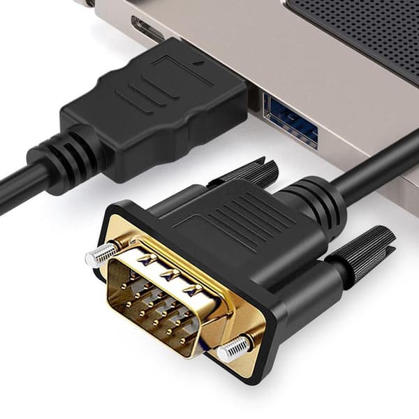1.8m HDMI to VGA Cable - Adapter - 1080p