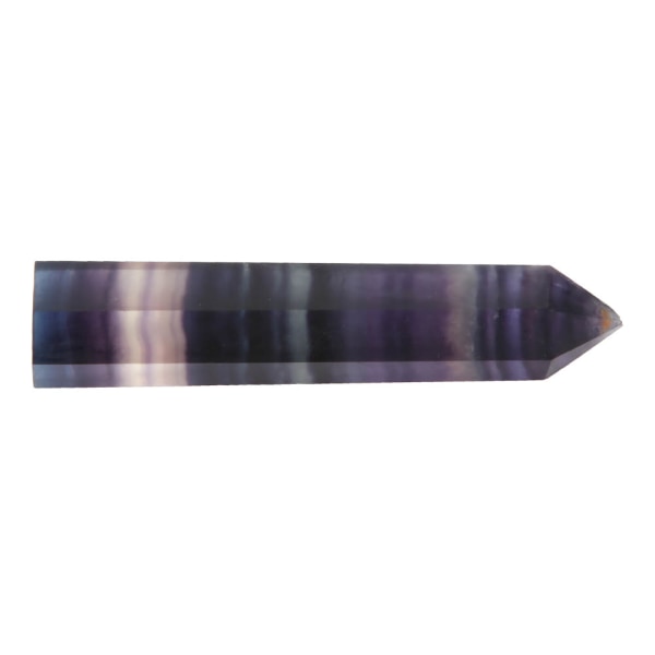 Single Pointed Coloful Fluorite Crystal Pillar Healing Meditation Crystal Quartz