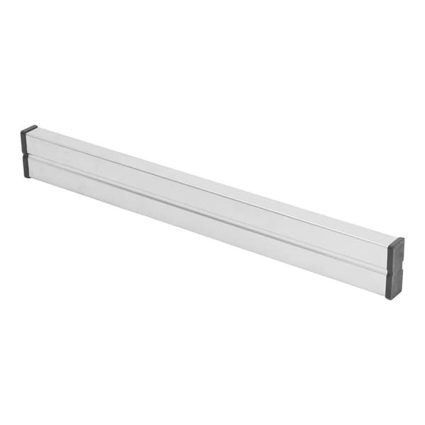 Magnetic Knife Strip 2-sided Heavy Duty Kitchen Bar Organizer Silver, 300mm Wall Mounted Storage