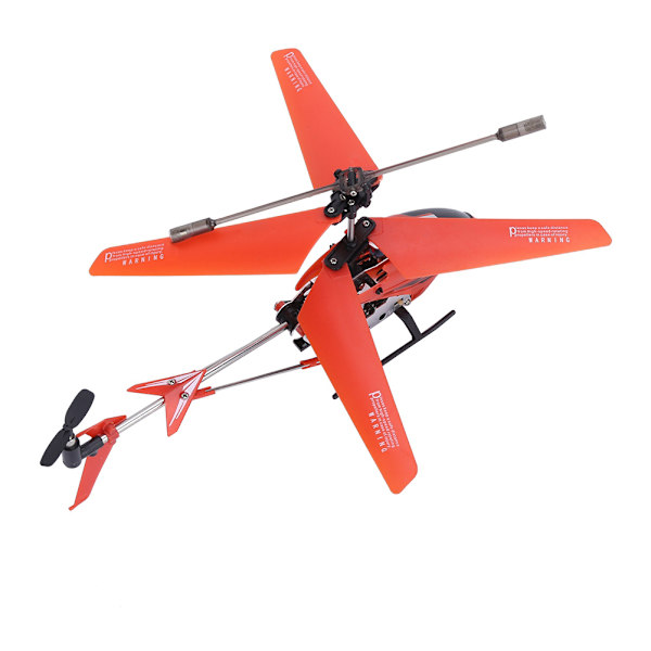 Laadukas RC-ohjattava helikopterilelu gyro-asennolla lapsille ja lapsille lahjaksi (punainen)