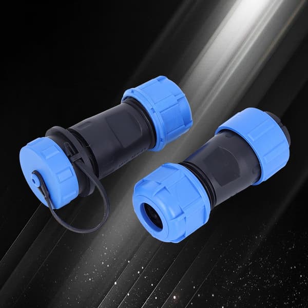 SP17 Waterproof Junction Box 3-Pin Electrical Shock Connector Distribution Cable Connection Kit
