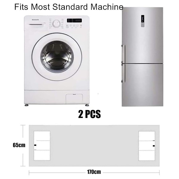 2 kpl jääkaapin pölysuoja 65*170cm, piirretty kansi