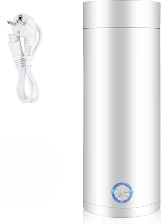 Portable Kettle - Mini Travel Kettle - Compact White