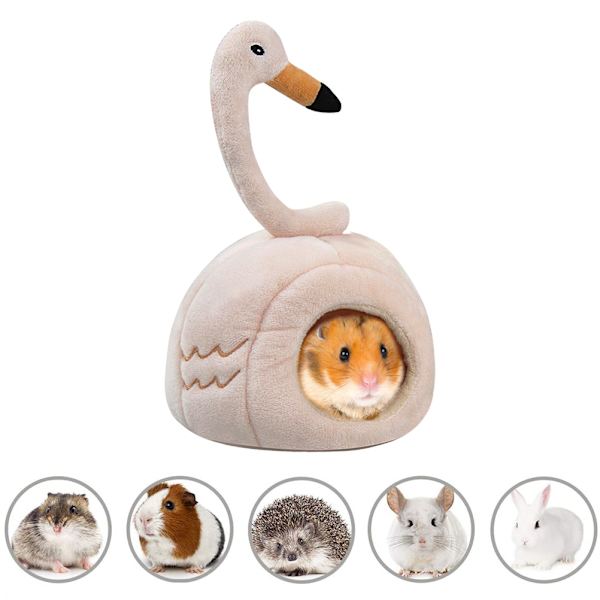 Pieni eläin hamsterin nukkumiseen lämmin pesä talvi lämmin vuodet luola lemmikkieläinten tarvikkeet