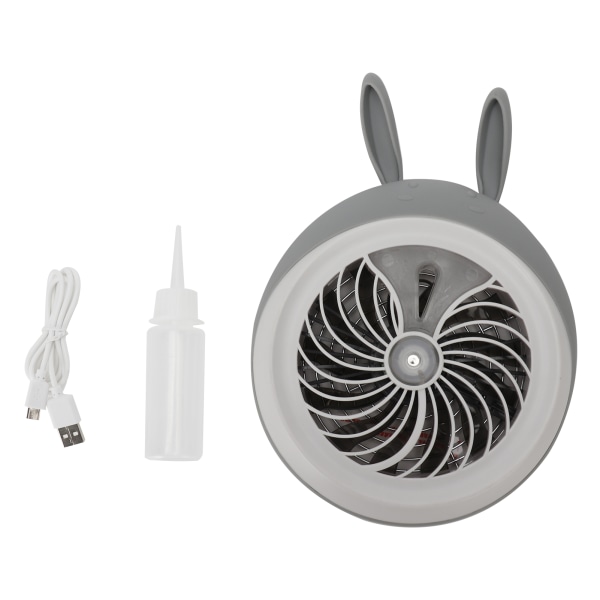 Cute Desktop Mini Fan Portable Humidifying Mist Spray Fan for Home Office Supplies