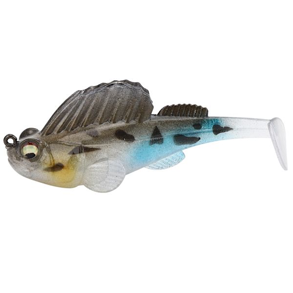 3 stk PVC Kunstige Livaktige Jig Fiske Lures Agnsfisk Fiskeutstyr med Høykarbonstål Enkeltkrok