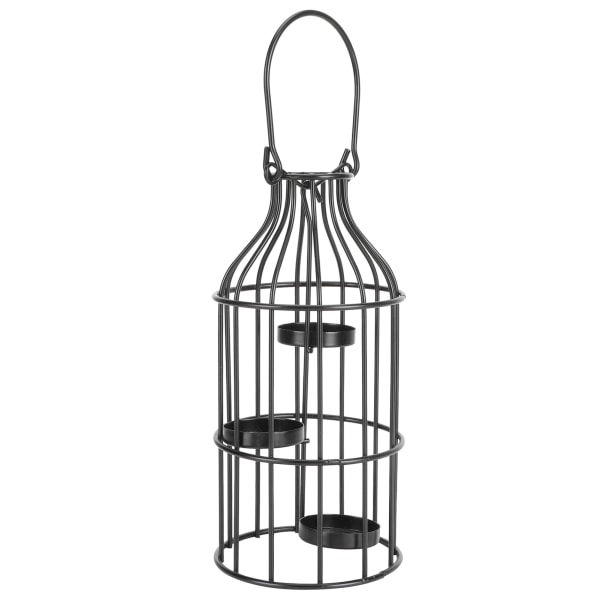 Retro Candle Holder Bird Cage Shape Candlestick Decorations for Wedding Table Decoration