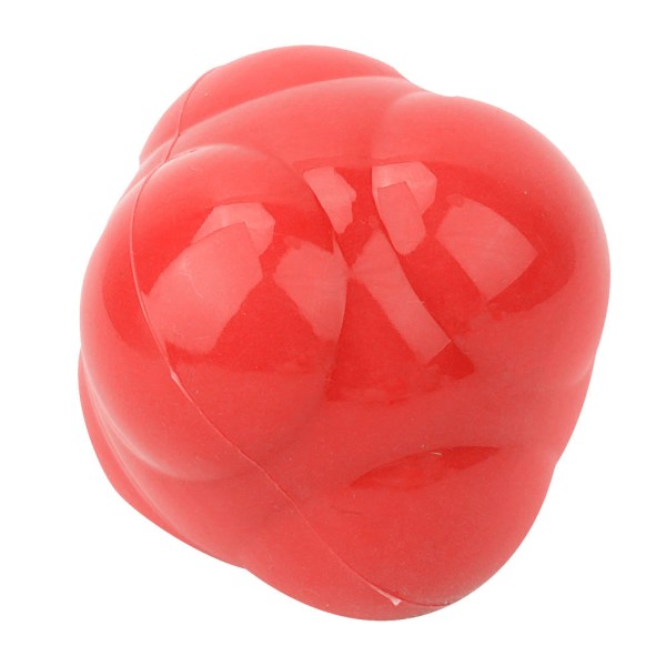 Silikon Hexagon Agility Reaktionshastighetsboll Fitness Träningsträningsleksaker för nybörjare (röd)