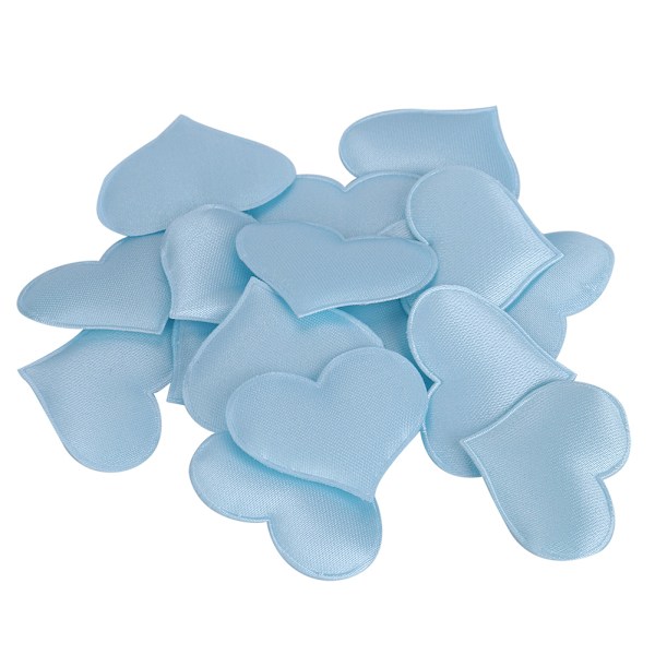 DIY Håndlagde Hjerteformede Bryllups Valentinsdekorasjon Jubileumsfestartikler (3,2 cm Lyseblå 500 stk Pose)