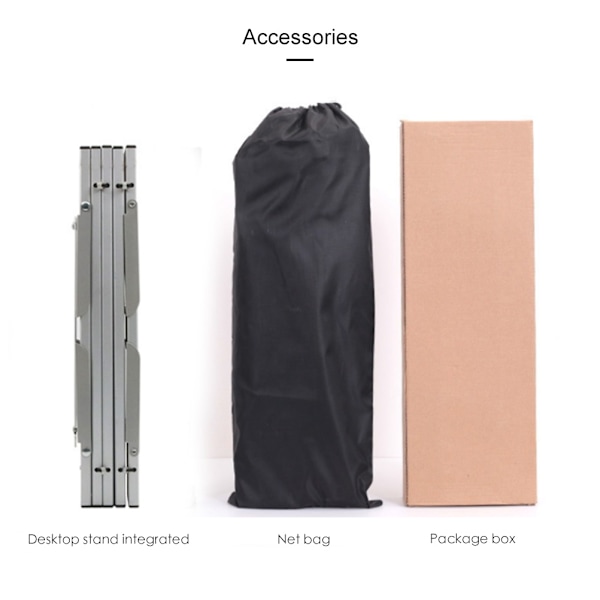 Udendørs Camping Foldbart Bord Ultralet Aluminium Legering Foldbart Bord til Indendørs Udendørs