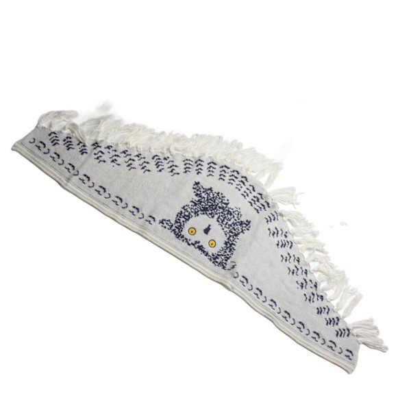Vintage uggla halsduk stickad halsduk vinter uggla halsduk sjal halsduk klassisk halsduk
