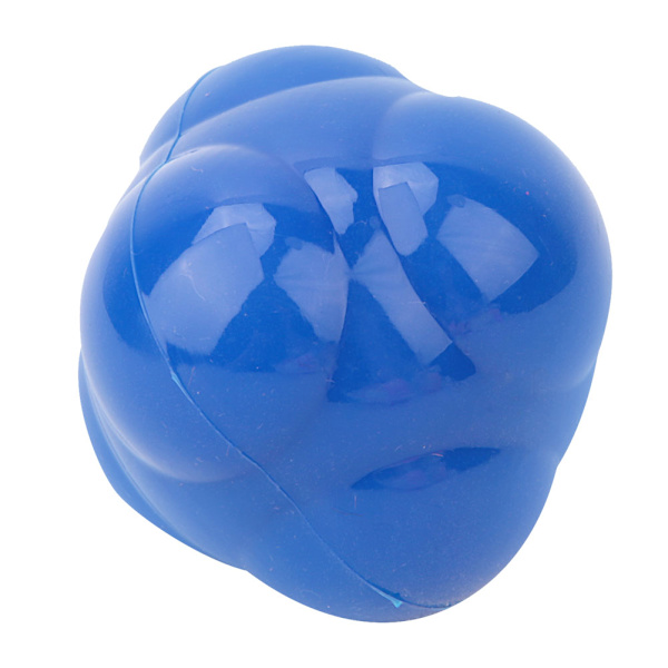 Silikon Hexagon Agility Reaktionshastighetsboll Fitness Träningsleksaker för Nybörjare (Blå)