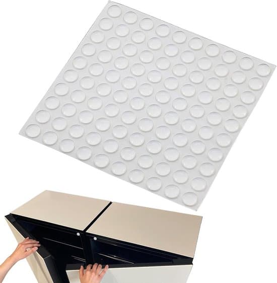 Keyboard Stickers - Typing Protection for Nails - Long Nail Protection - Silent Effect - 100 Pieces - Transparent
