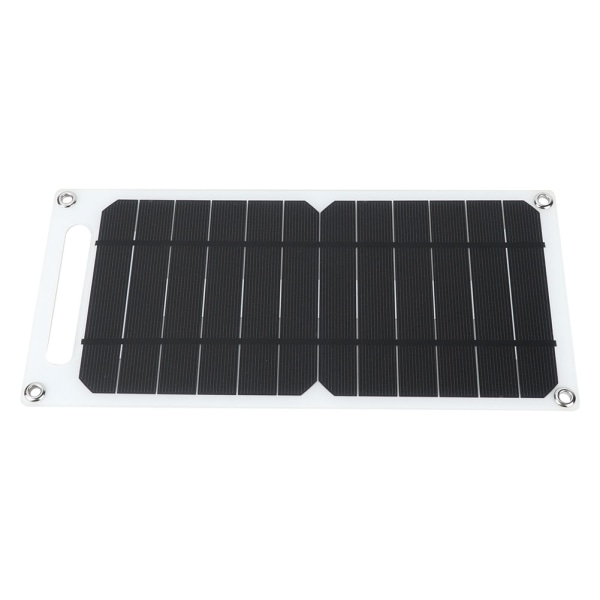 NP-MB06 6W 5V Outdoor Portable Monocrystalline Silicon Solar Panel Cell Phone Charger(White)