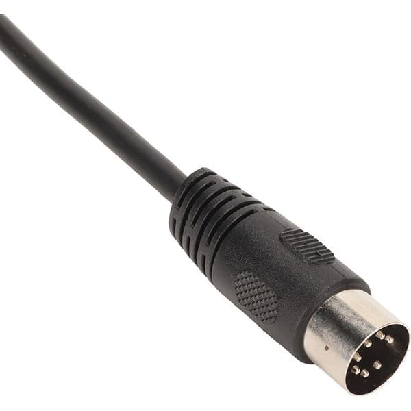 7-stifts DIN hane till Plug and Play-kabel, stor förlängningskabel för dator, medicinsk utrustning, 3 meter