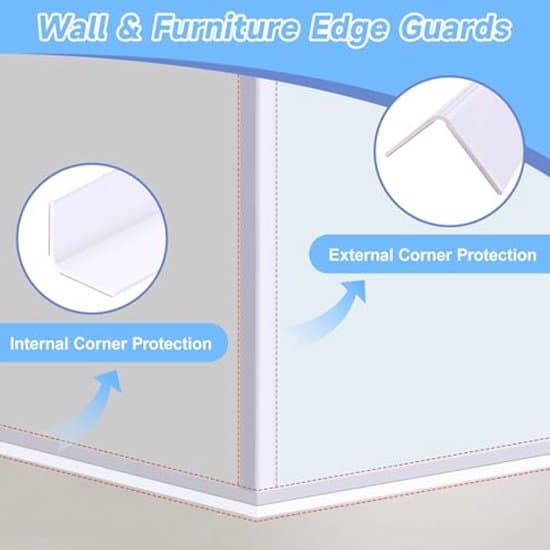 Self-adhesive edge protection - a safe choice - 4 x 300 cm