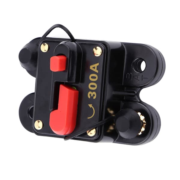 DC12V Afbryder til Bil Marine Båd Cykel Stereo Lyd Nulstillingssikring (300A)