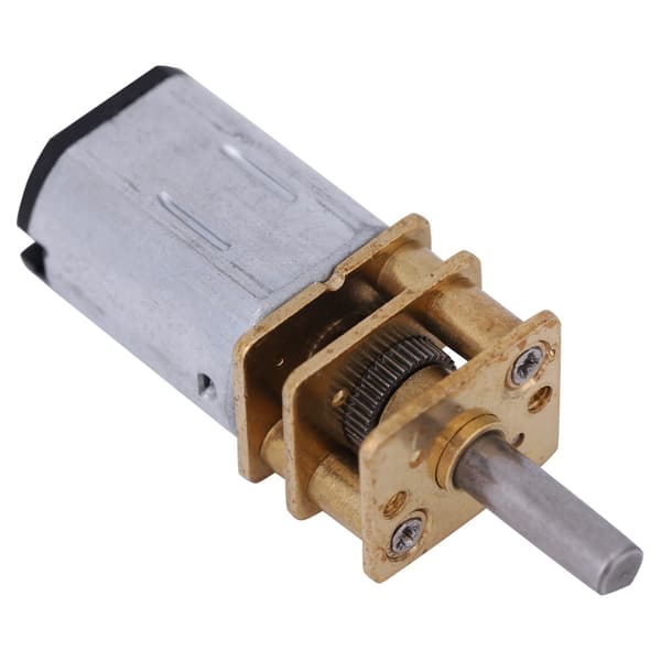 N20 Micro DC Geared Motor 3V-12V 50-2000RPM Metal Reduction Gearbox