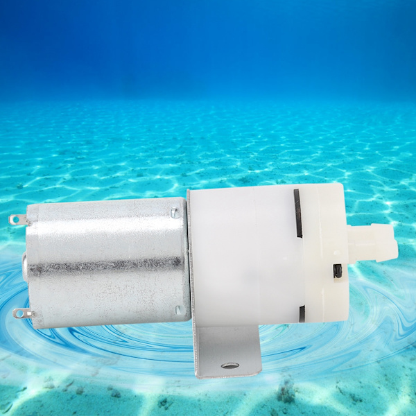 Selvprimende sprøytepumpe Membranpumpe Mikrovannpumpe DC 6V Pumpemaskin