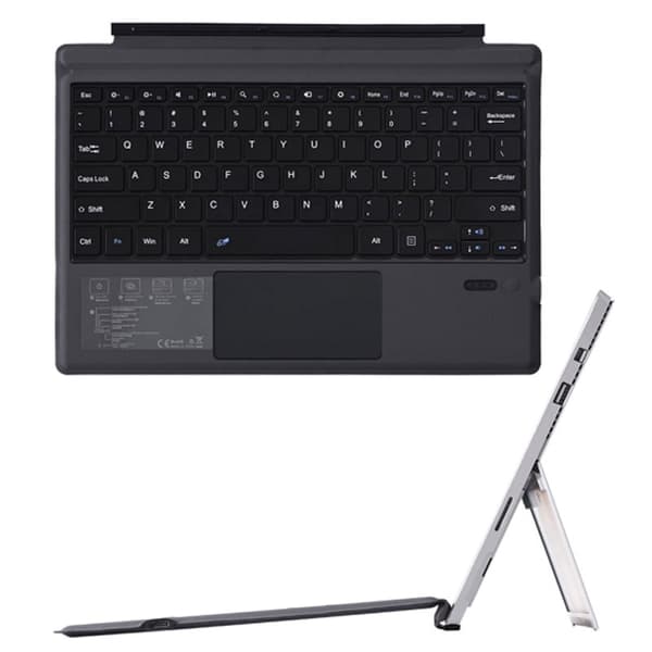 Erstatningstastaturdeksel, styreflate og musematte for Microsoft Surface Pro 7+, 7, Pro 6, Pro 5, Pro 4 og 3.