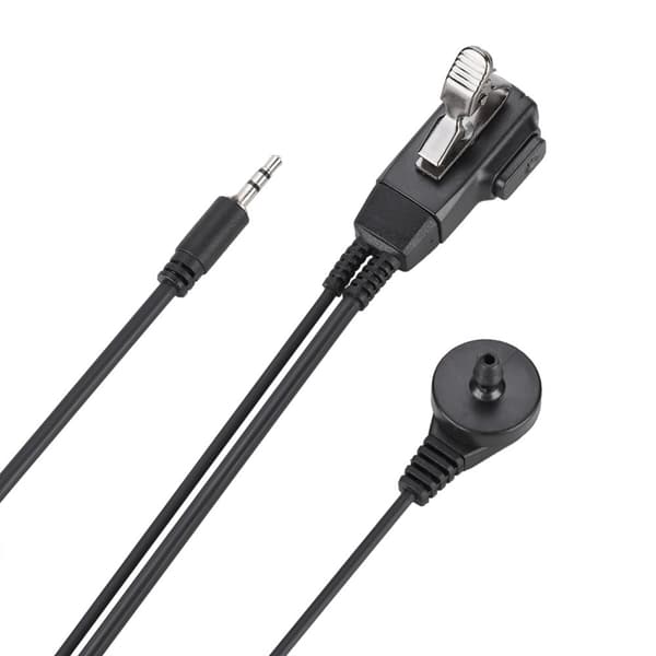 Headset med 2,5 mm PTT-knapp för MT200 Walkie Talkie