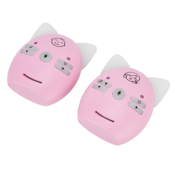 V30 Digital Audio Baby Monitor Bärbar Larm Känslig Trådlös Tvåvägs Baby Cry Detector