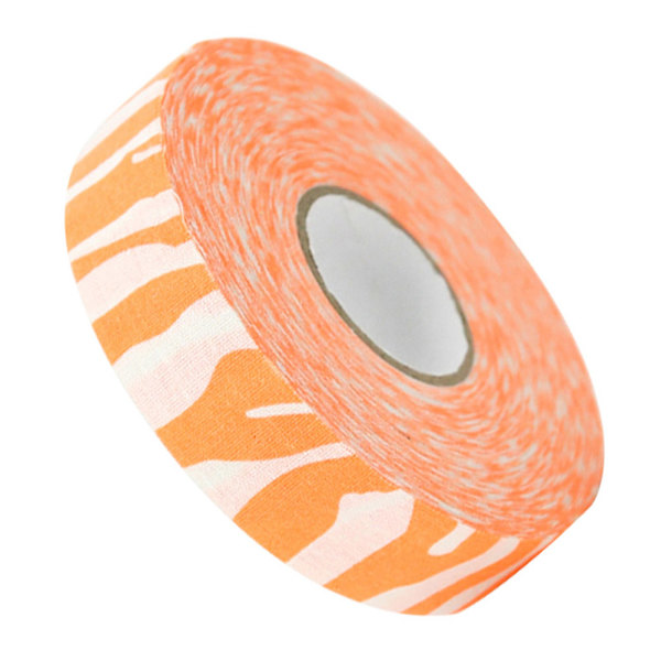 2,5 cm x 25 m Hockey-suojateippi Urheilu Badminton-mailapehmusteet Hockeymailan teipit Oranssit Zebrat
