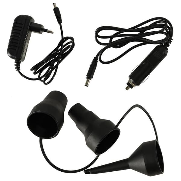 Electric Mattress Pump 12V/240V - With Nozzles