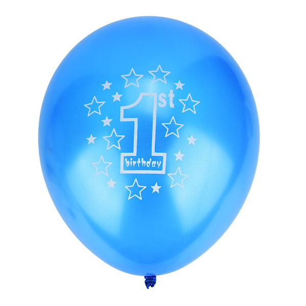 15 stk. 12 tommer Latex Balloner Konfetti Trykt Gennemsigtige Balloner Til Babyshower (A)