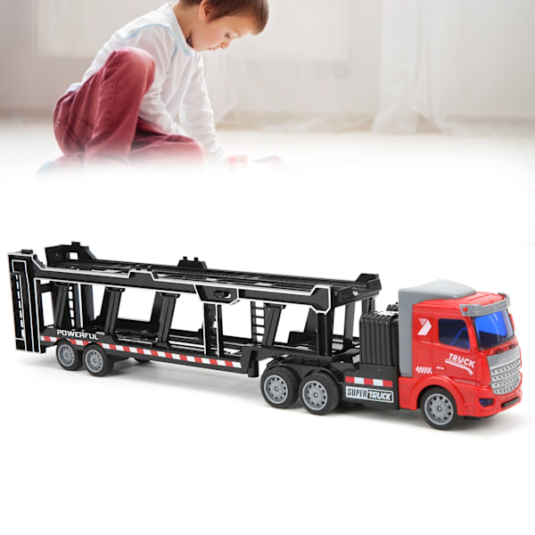 Children Remote Control Trailer Truck Detachable Flatbed SemiTrailer Engineering Tractor