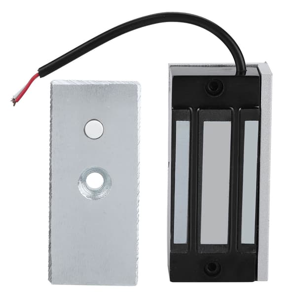 DC24V Mini Electromagnetic Lock Electronic Magnetic Door Lock 60KG Power On Lock