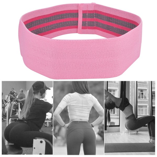 Fitness Resistance Bands Hip Squat Exercise Loop Workout Gym utrustning för män kvinnor