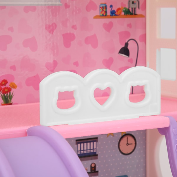 Miniatyrdockhus Leksaker DIY Barn Montera Dockhus Bebisleksak Pojke Flickor PresentA Stil