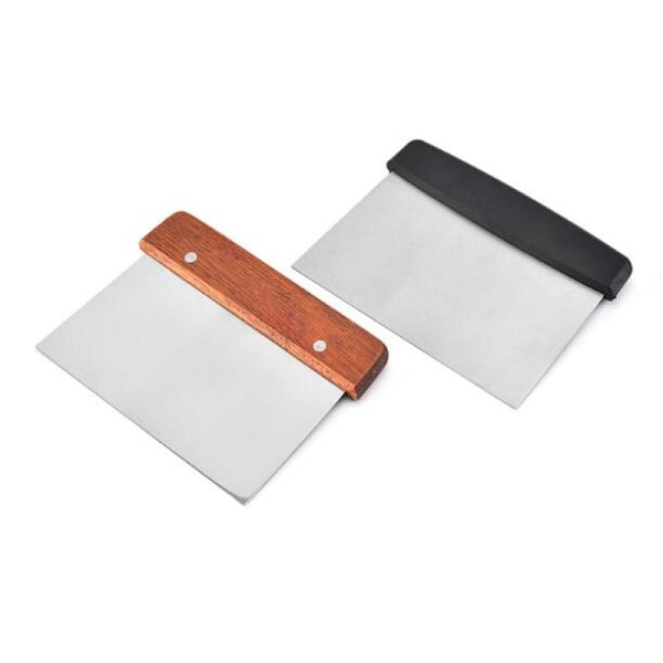 ASSHEUER & POTT 4004133007352 degskrapa/skrapa ca 16 x 11,5 cm rostfritt stål, PP ergonomiskt handtag