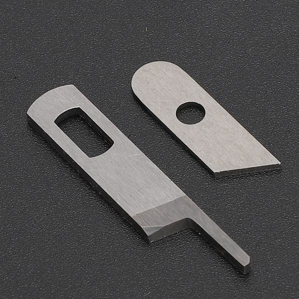 2 pcs Sewing Machine Upper Lower Blade Replacement Kit for Singer 14U, Household Multifunction Cutter Set