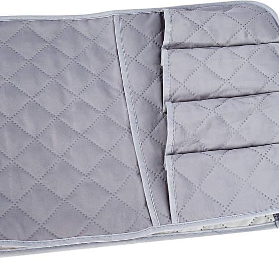 Armrest Organizer - Sofa Storage Tray - Non-Slip - Grey - Sofa Accessories - Home Use - Universal - Grey Sofa Organizer