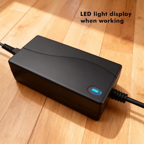 Lenestol strømadapter, 29V/2A omkoblingsbar strømforsyningstransformatoradapter