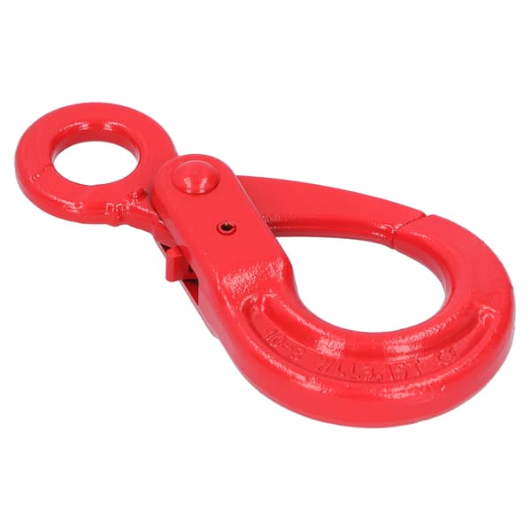 Alloy Steel Eye-shaped Self-locking Safety Rotation Lifting Towing Hook 3.15T