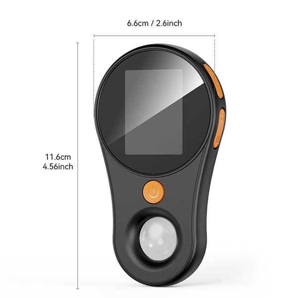 Digital Dermatoscope Handheld Device, 1080P High-Resolution Microscope with IPS Screen, 500x Magnification, 8 LEDs for Skin Analysis.