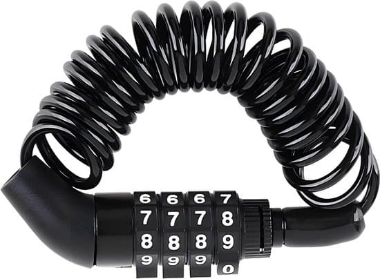 17 mm thick robust U-shaped bicycle lock, suitable for road bikes, electric bikes, folding bikes and mountain bikes.