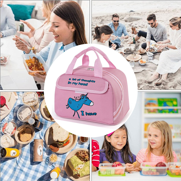 Madpakke Lunchtaske Rejs Taske Picnic Tasker Isoleret Holdbar Indkøbstaske Genanvendelig Vandafvisende Tasker Til Mænd Kvinder