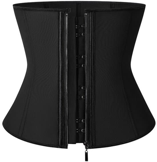 Latex taljebælte til mænd, sportstaljetræner, shapewear - M