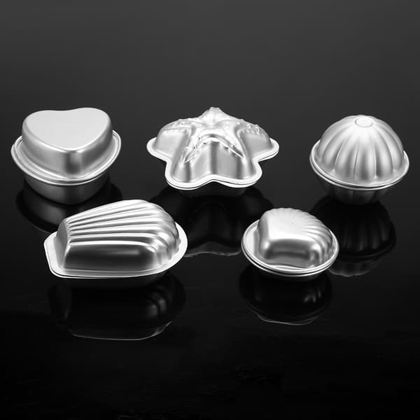 Håndlagde badebombformer i aluminiumslegering, DIY-verktøy for baking