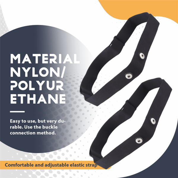 Et elastisk brystbelte for pulsmåling