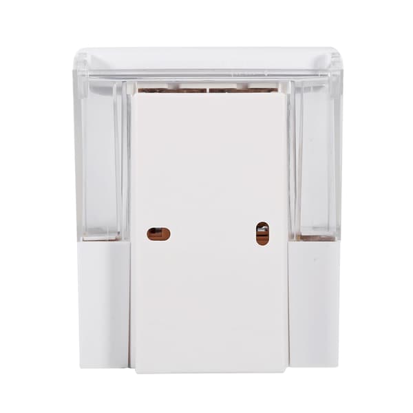 600ML hvid ABS automatisk sensor sæbedispenser væg automatisk dispenser