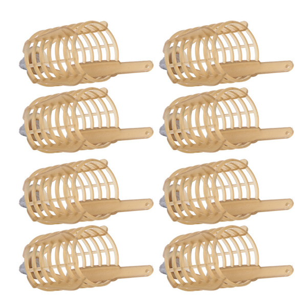 Fiskbete Bur Behållare Fisketillbehör för Karp / Grov / Sjö / Flodfiske (30g 8 st)