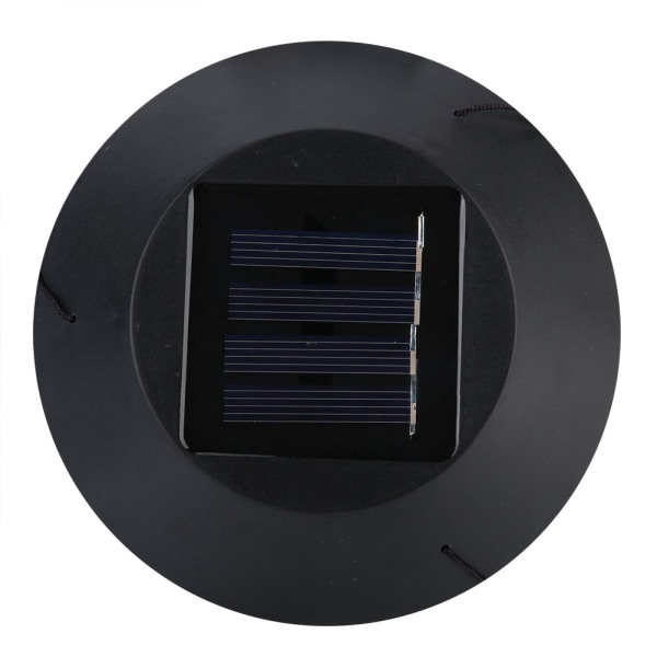 Aurinkoenergialla toimiva LED-valo 7 väriä vaihtuva riippuva tuulikello (Läpinäkyvä)