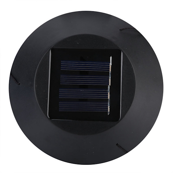 Solcelled LED-lys 7 farger skiftende hengende vindklokker (Transparent)